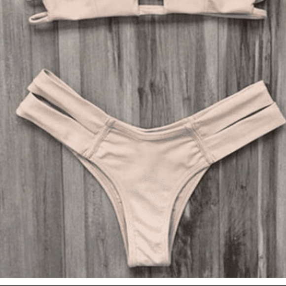 Zaful Other - Nude Bathing Suit Bottoms